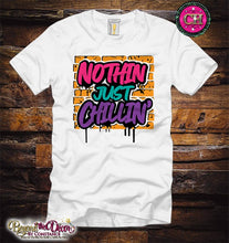 Load image into Gallery viewer, Nothing Just Chillin&#39; Shirt (Center Design)- Short Sleeve
