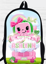 Load image into Gallery viewer, Personalized Full-Size Backpack - Custom 3D Backpack for Kids -Book Bag
