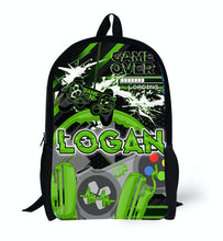 Load image into Gallery viewer, Personalized Full-Size Backpack - Custom 3D Backpack for Kids -Book Bag
