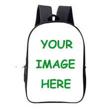 Load image into Gallery viewer, Personalized Full-Size Backpack - Custom 3D Backpack for Kids -Book Bag
