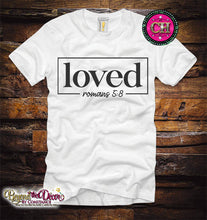 Load image into Gallery viewer, Christian Quote Tee Shirt (Center Design)- Short Sleeve
