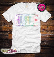 Load image into Gallery viewer, Hustle &amp; Humble Tee Shirt (Center Design)- Short Sleeve
