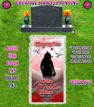 Load image into Gallery viewer, Grave Cover Blanket : Custom Memorial Cover
