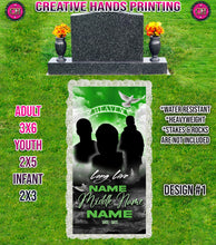 Load image into Gallery viewer, Grave Cover Blanket : Custom Memorial Cover
