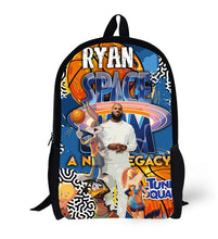 Load image into Gallery viewer, Personalized Full-Size Backpack - Custom 3D Backpack for Kids -Book Bag
